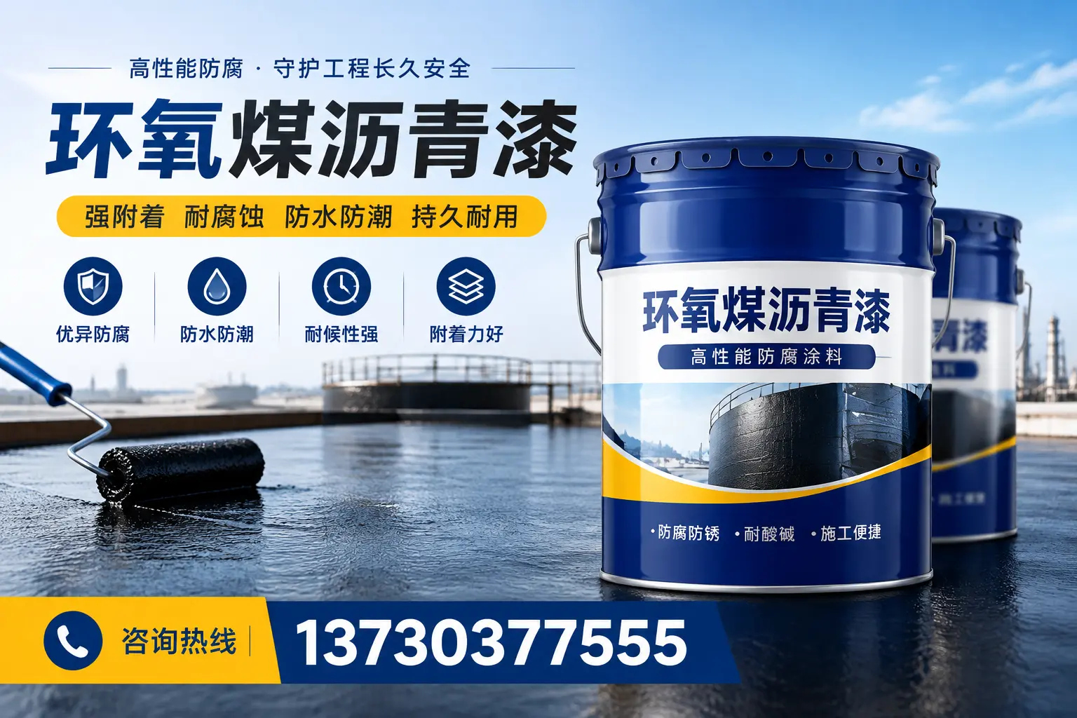 如何判断环氧煤沥青漆的质量？富拉尔基区消费者指南