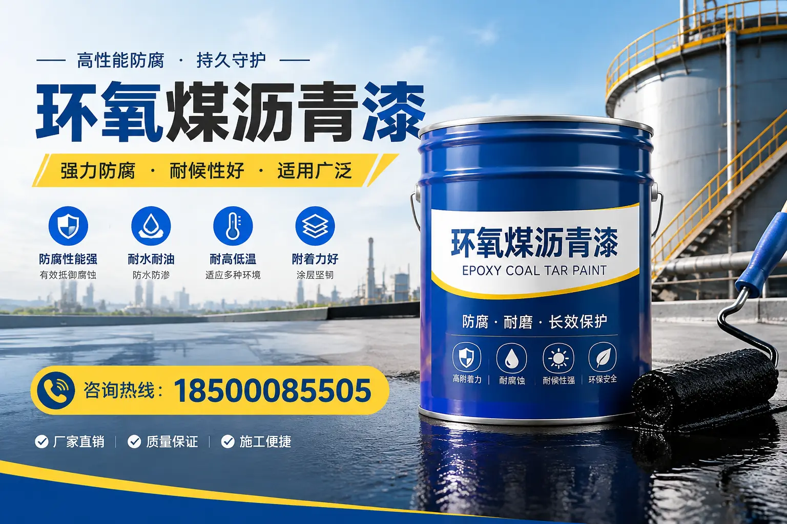 环氧煤沥青漆的储存与运输注意事项，富拉尔基区企业须知